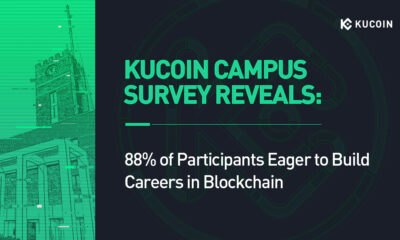 KuCoin Campus Survey reveals 88% of participants eager to build careers in blockchain.