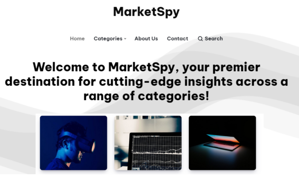 MarketSpy Emerges as an Innovative Platform for Breakthrough Information on Technology, Cryptocurrencies and Gaming!