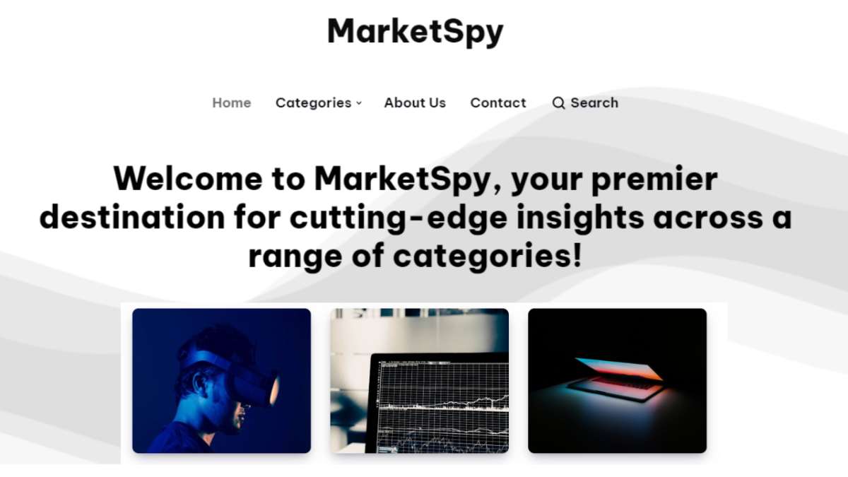 MarketSpy Emerges as an Innovative Platform for Breakthrough Information on Technology, Cryptocurrencies and Gaming!