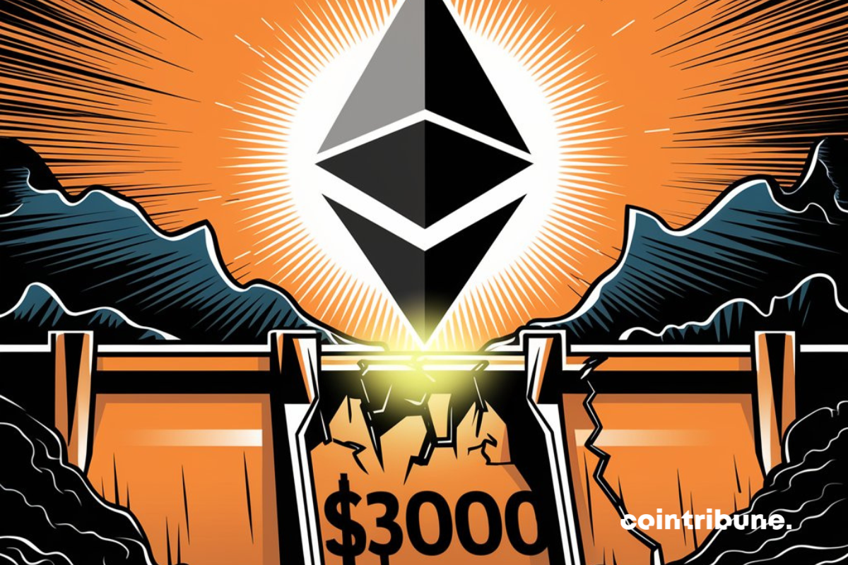 Ethereum at $3,000, a dam about to break?