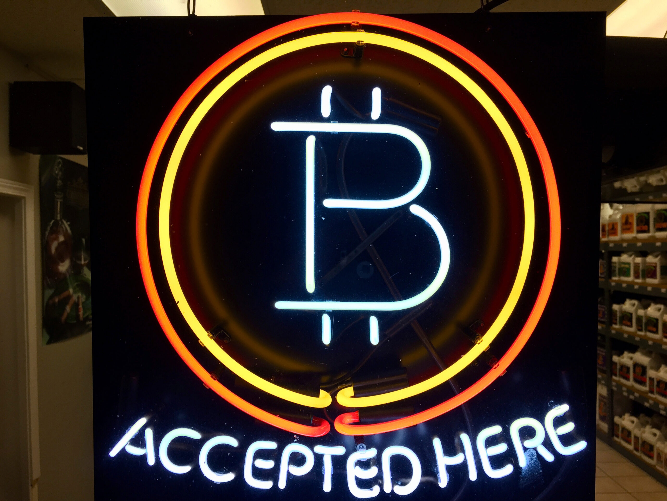 Bitcoin sign