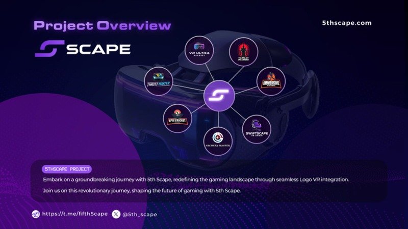 The 5thScape platform includes a universe of VR-compatible experiences, such as films, games, learning modules and more.