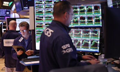 New York Stock Exchange Opens On Friday Morning