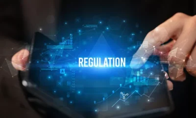 Regulation concept with blockchain