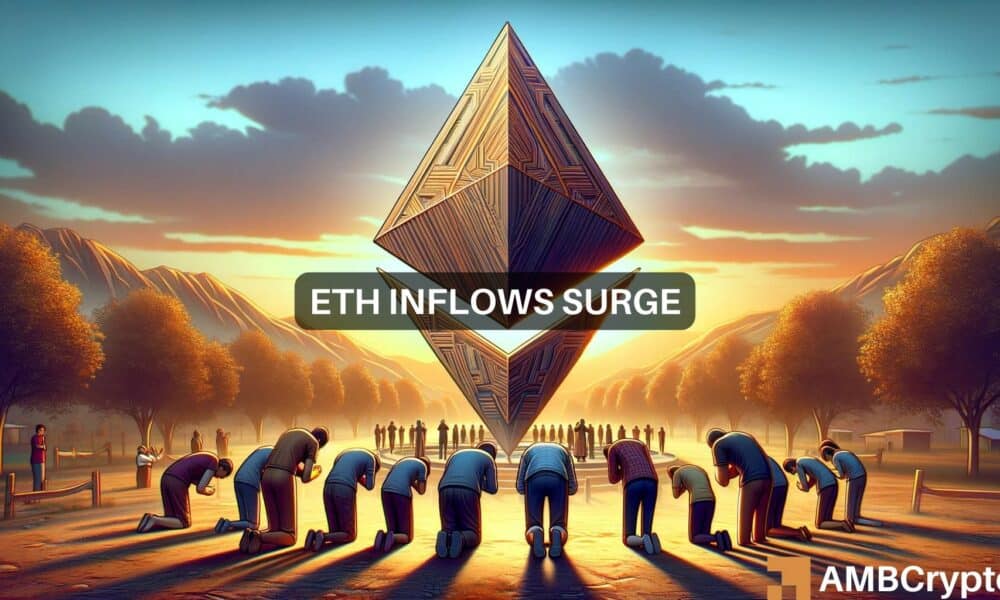 Weekly Ethereum Inflows Hit $34 Million – Are ETFs the Reason?