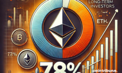 Crypto: 78% of Ethereum is held by long-term investors