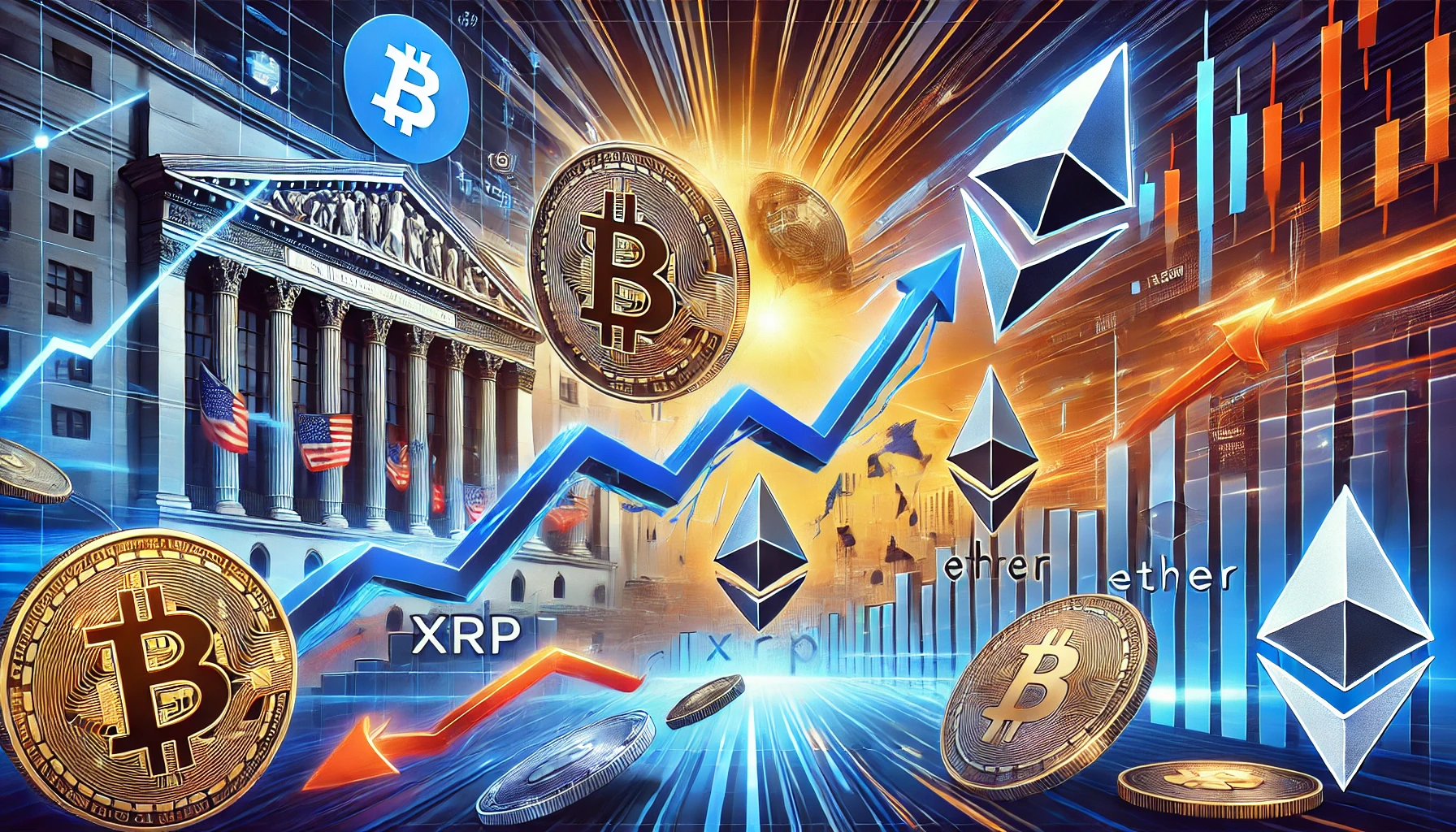 Bitcoin, XRP Resilient Amid Tech Stock Plunge; Ether Slips After ETF Launch