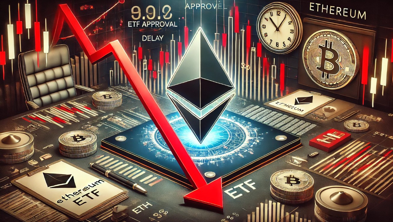 ETH Price Falls as Ethereum ETF Approval Delayed